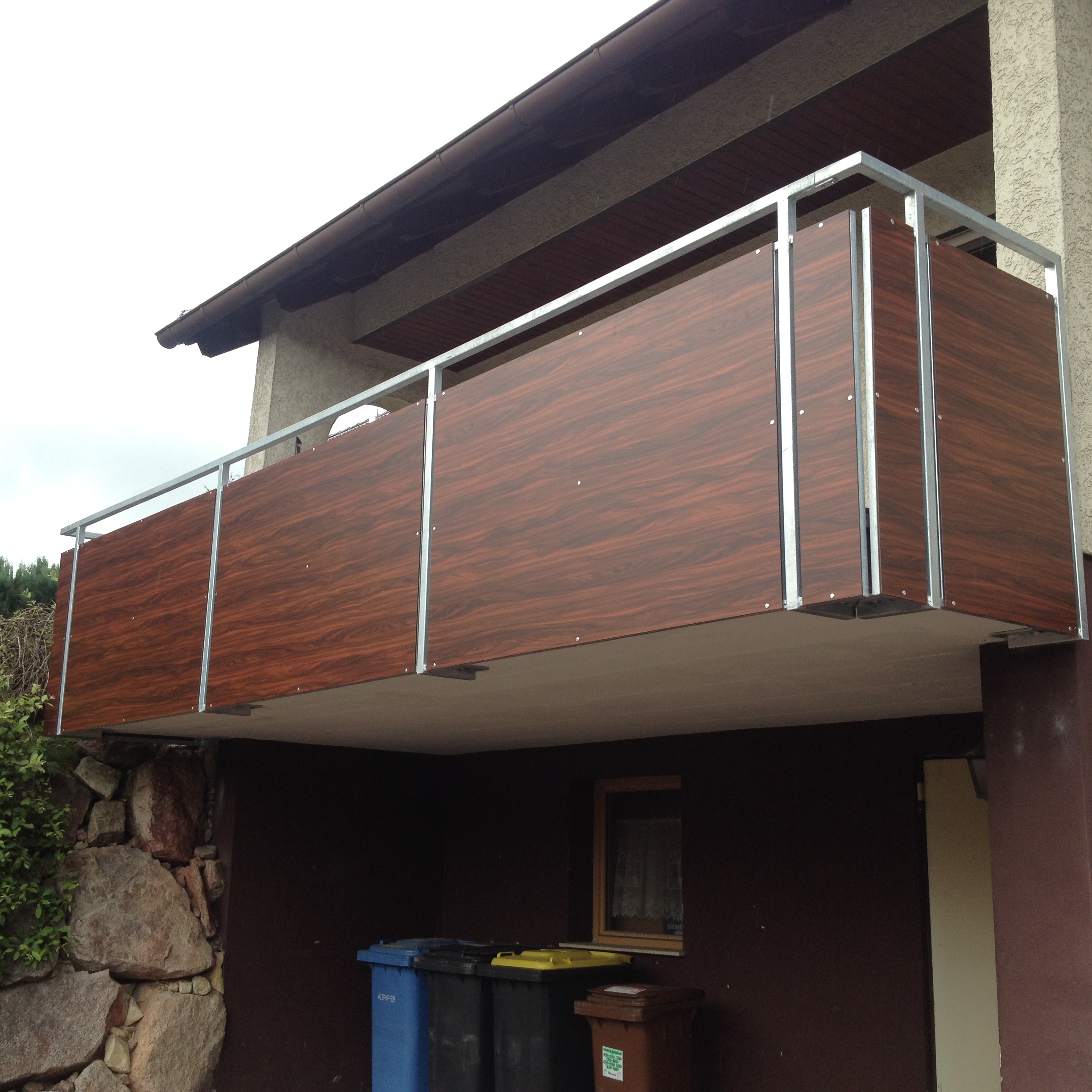 klank - Stahlbau - Balkon
